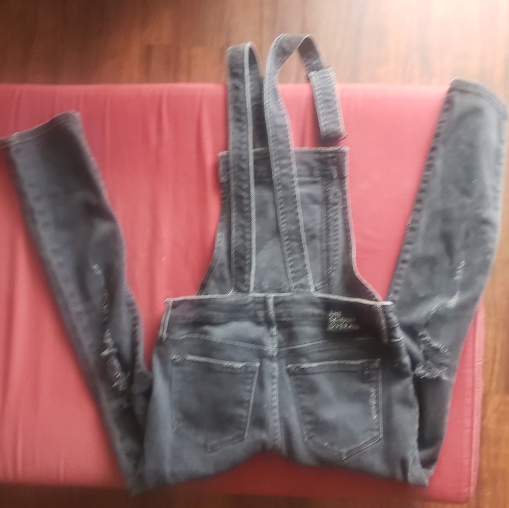 Black Orchid denim jean the Skinny Overall Black carbonite size 29  faded black - Picture 5 of 8